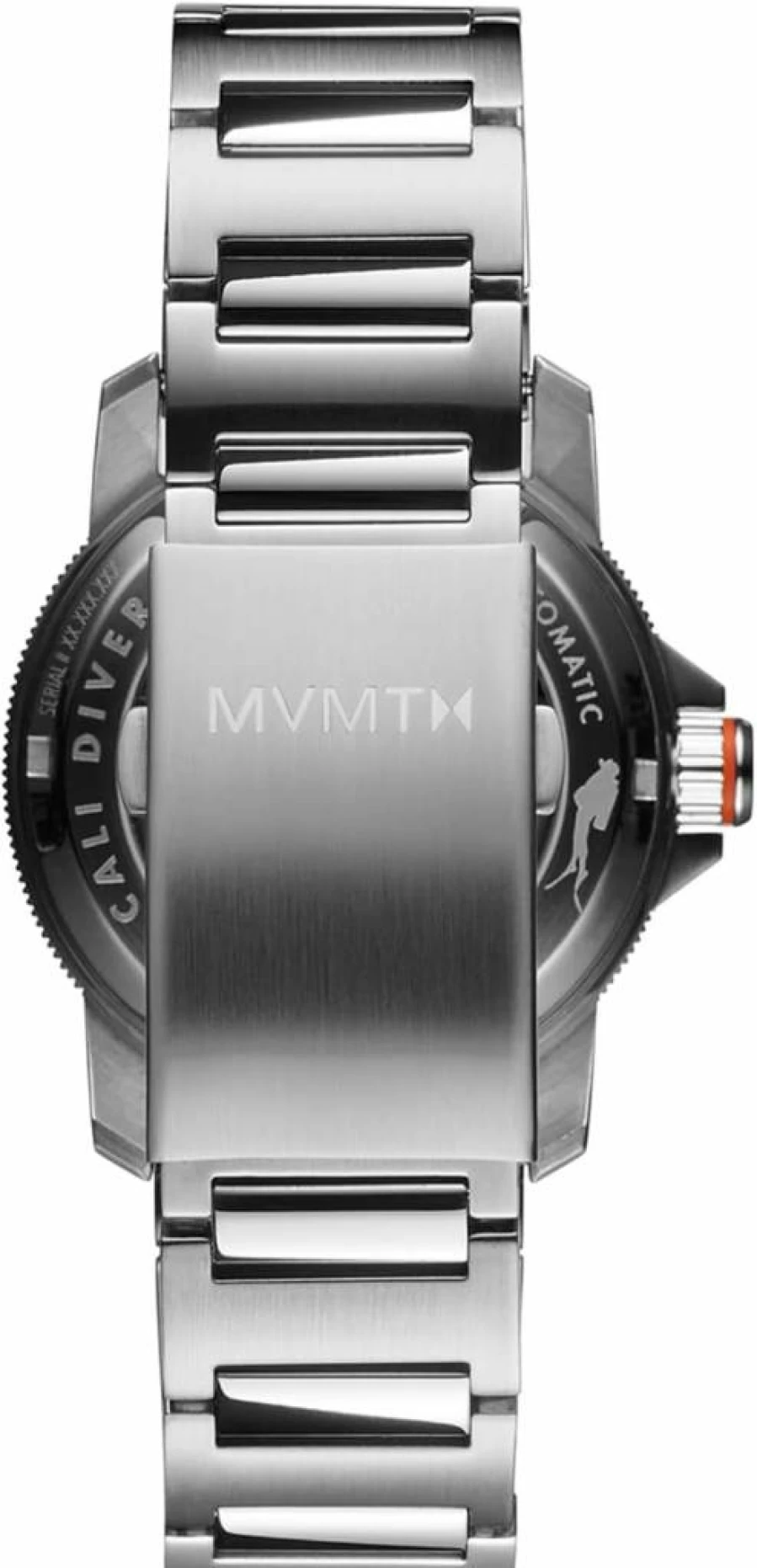 MVMT Men's Cali Diver Automatic Sports Watch - 100m Water Resistant ISO Dive Certified - Stainless Steel Chronograph