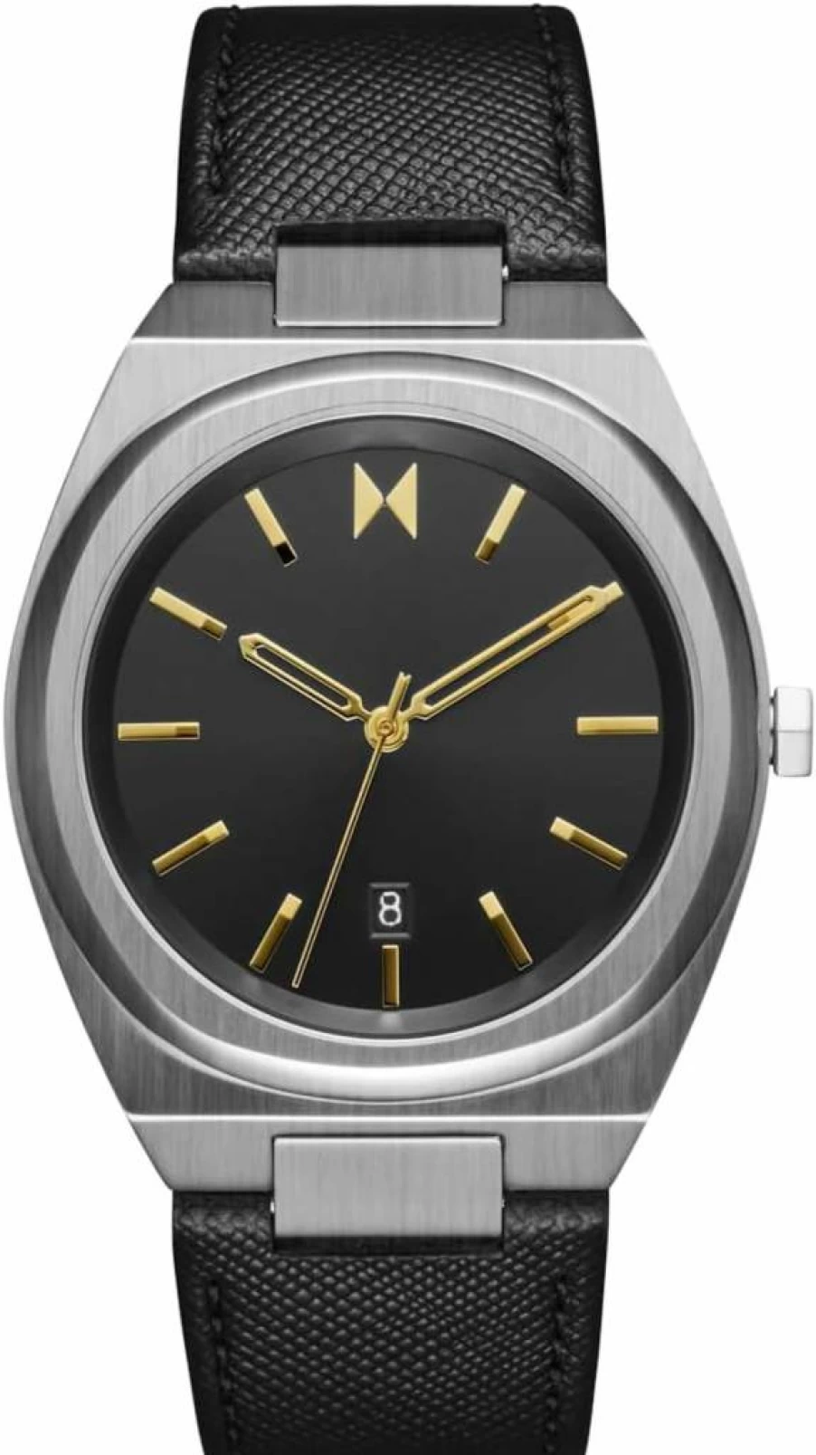 MVMT Men's Odyssey II 40mm Quartz Watch with Calfskin Strap - Water Resistant 50M, Sport & Everyday Wear