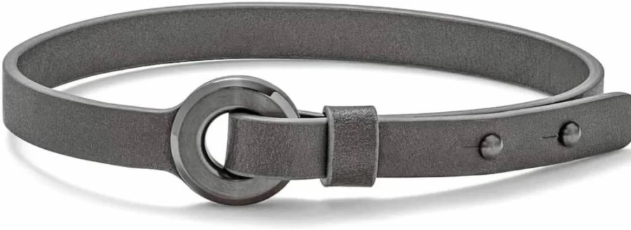 MVMT Men's Circuit Genuine Leather Wrap Bracelet – Stylish Adjustable Wristband