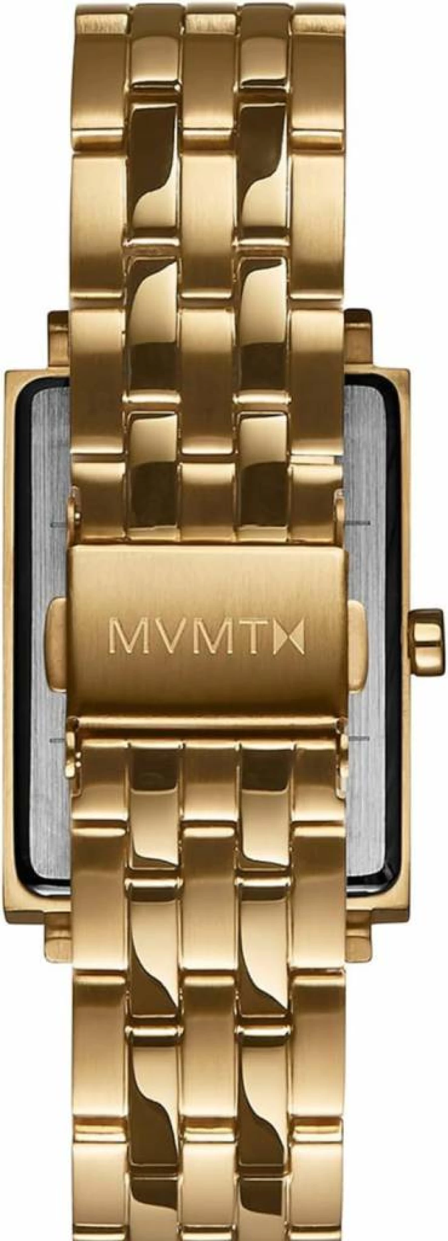 MVMT Women's Signature Square Watch - Minimalist Stainless Steel Analog Watch, 5 ATM Water Resistant, Interchangeable Band, 24mm