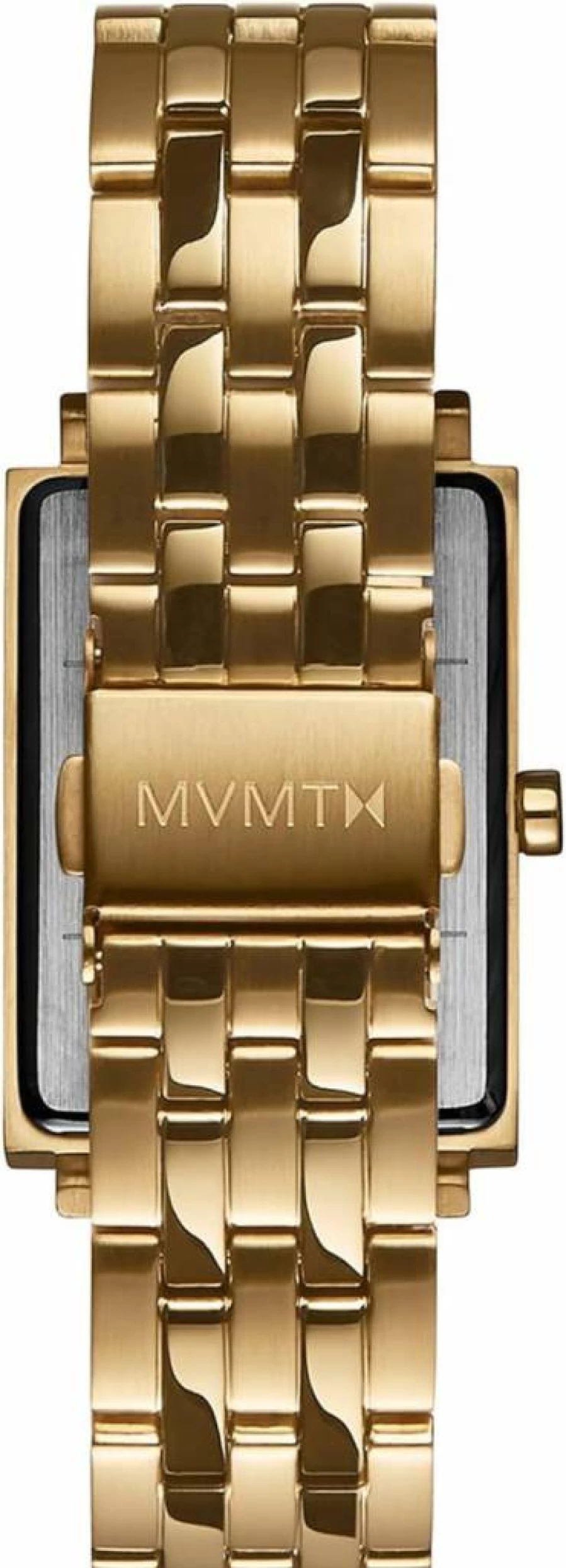 MVMT Women's Signature Square Watch - Minimalist Stainless Steel Analog Watch with Interchangeable Band, 5 ATM Water Resistance, 24mm Case