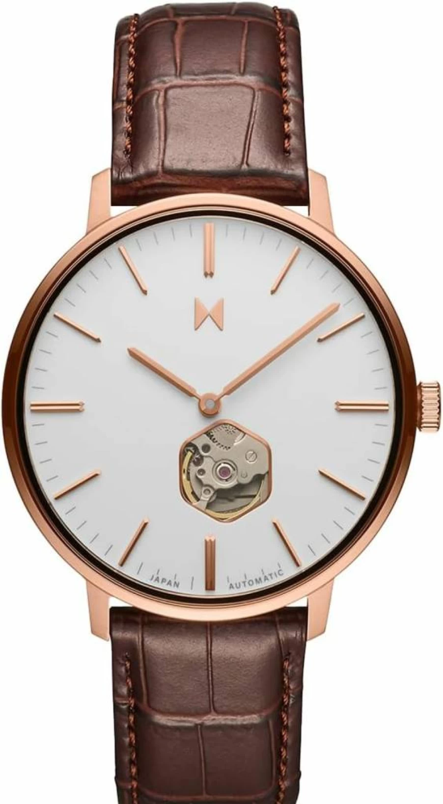 MVMT Legacy Slim Automatic Watch for Men – Premium Stainless Steel Timepiece