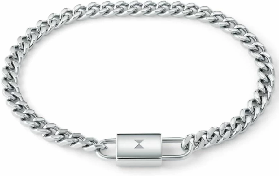 MVMT Men's Stainless Steel 5mm Chain Bracelet - Stylish Fashion Jewelry Accessory for Men