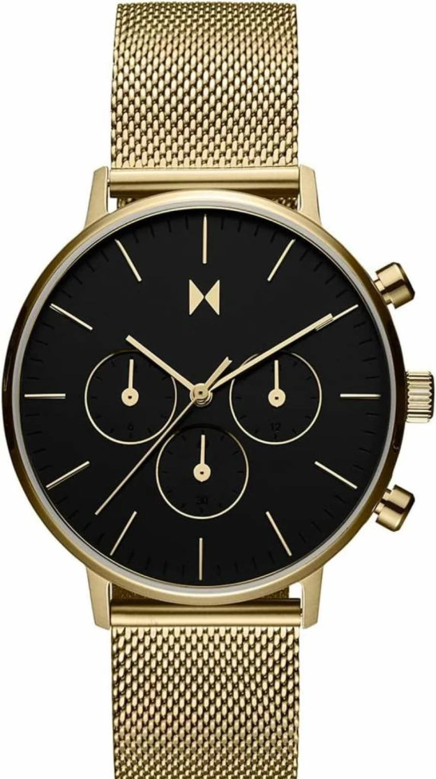 MVMT Legacy Traveler Men's Dual-Time Wristwatch - 42mm Slim Automatic Japanese Quartz Watch - Lightweight Minimalist Design with Interchangeable Bands