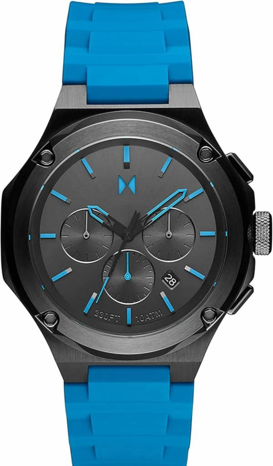 MVMT Raptor Men's Chronograph Watch - Premium Stainless Steel Chrono Timepiece for Men