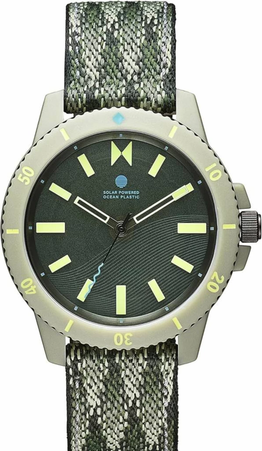 MVMT Unisex Green Ocean Plastic Watch 38mm | Eco-Friendly Sustainable Timepiece