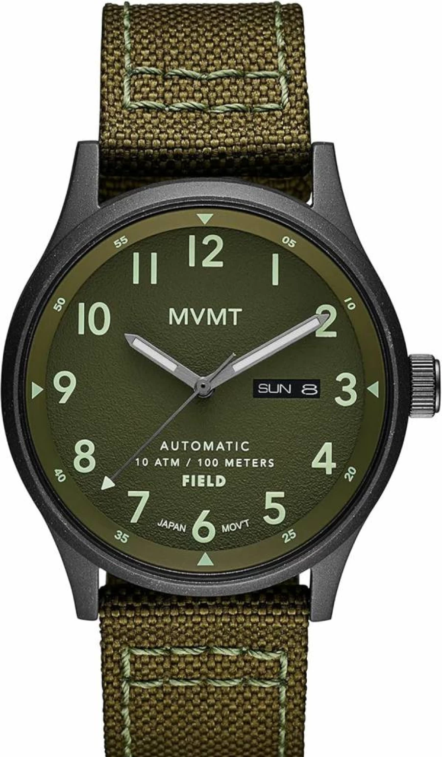 MVMT Field Automatic Watch for Men – Premium Stainless Steel Chronograph Timepiece