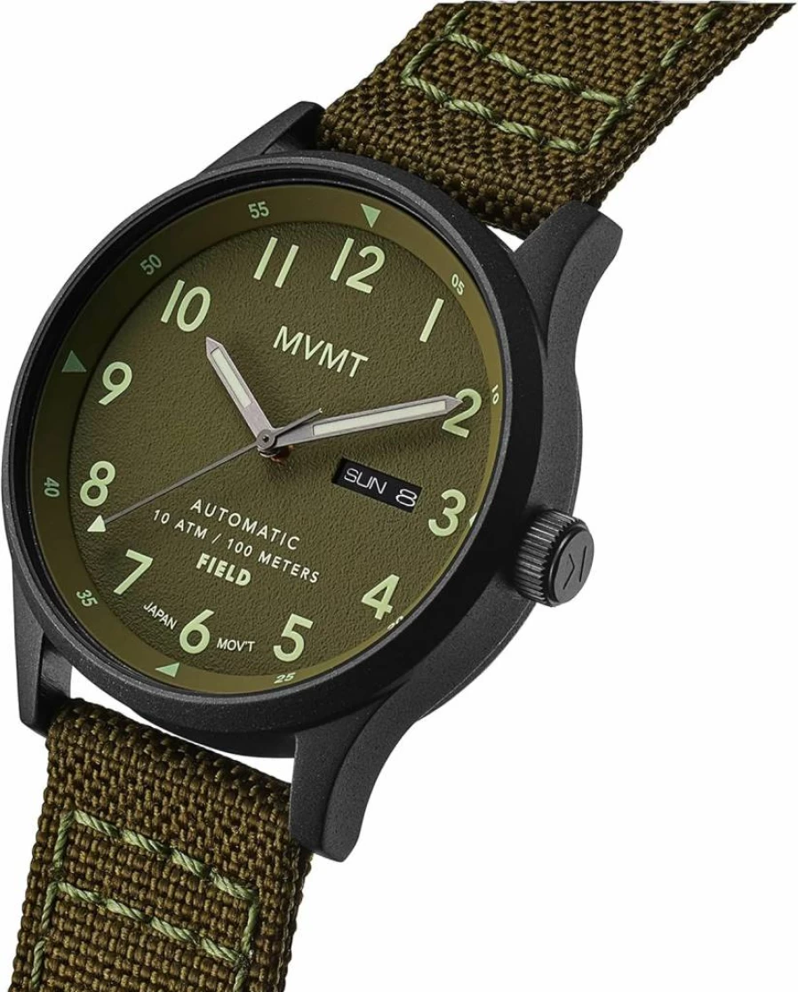 MVMT Field Automatic Watch for Men – Premium Stainless Steel Chronograph Timepiece