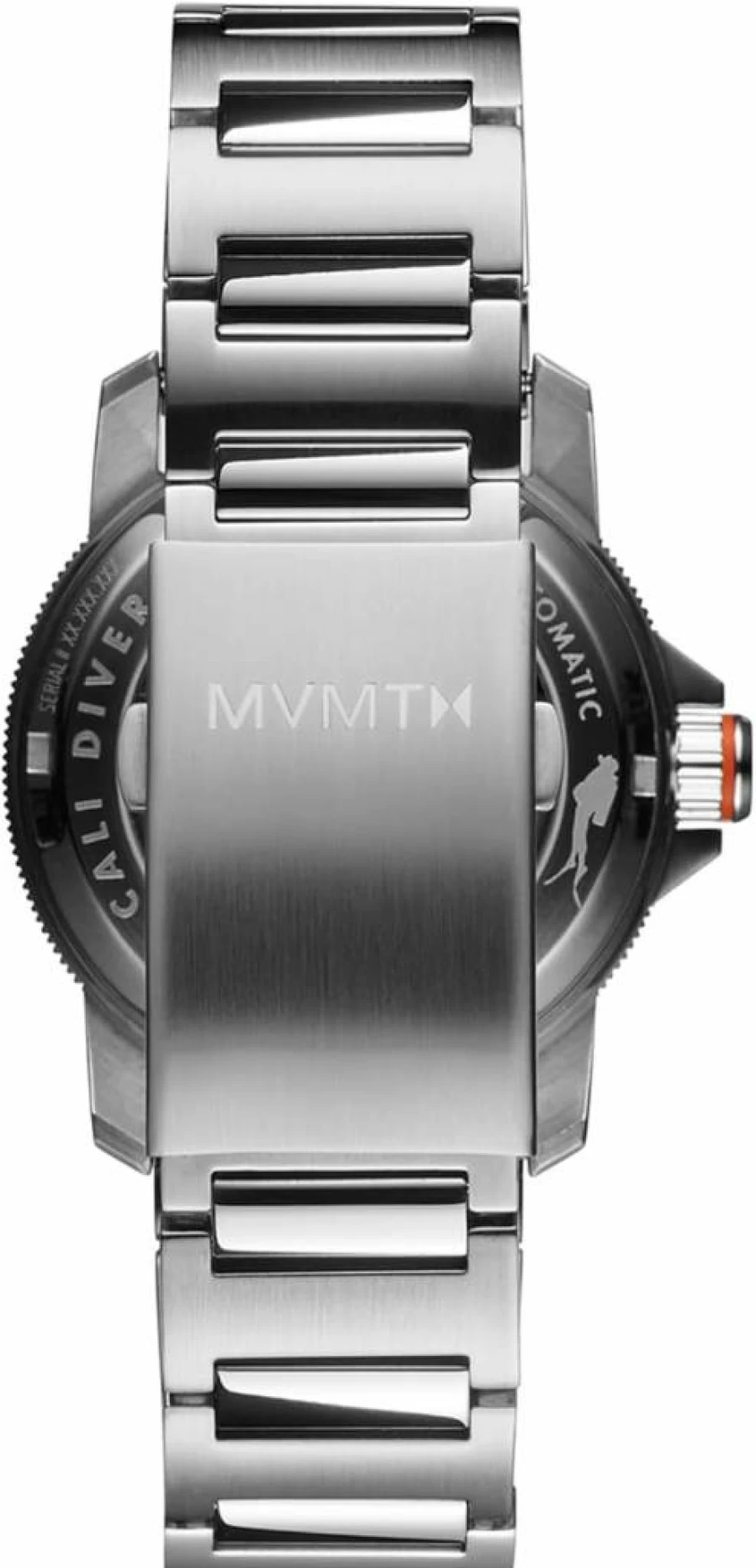 MVMT Men's Cali Diver Automatic Sports Watch - 100m Water Resistant ISO Dive Certified - Stainless Steel Chronograph