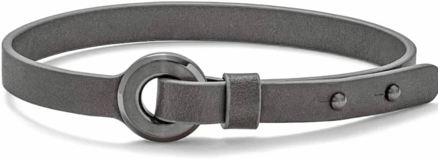 MVMT Men's Circuit Genuine Leather Wrap Bracelet – Stylish & Durable Wristband