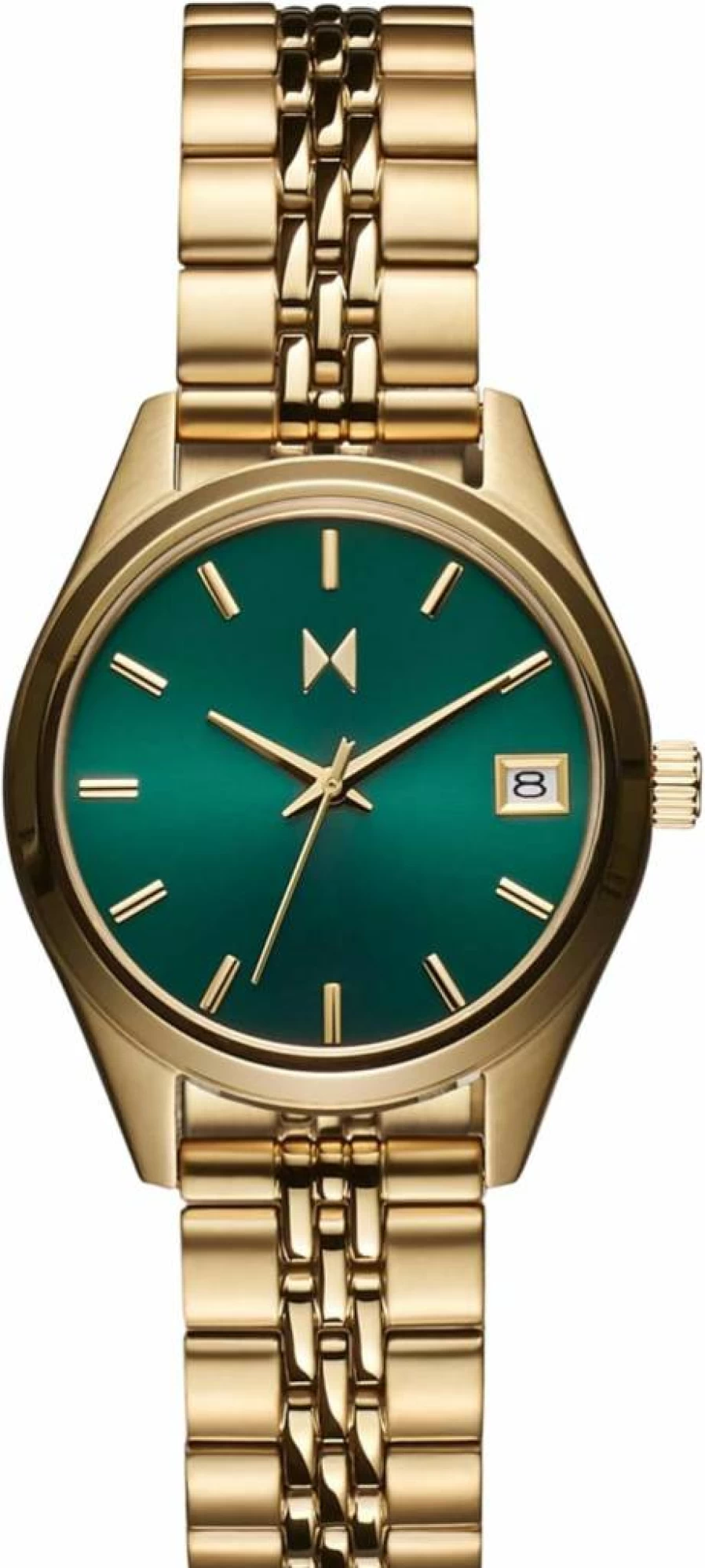 MVMT Women's Rise Minimalist Vintage Watch - 30mm Stainless Steel Bracelet, 5ATM Water Resistant, Quartz Movement, Elegant Dress Watch