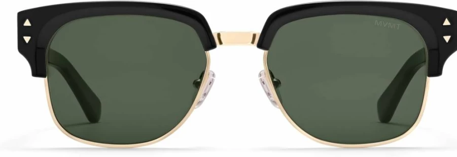 MVMT Laguna Square Acetate Sunglasses with Polarized Smudge-Proof Lenses – Water-Resistant