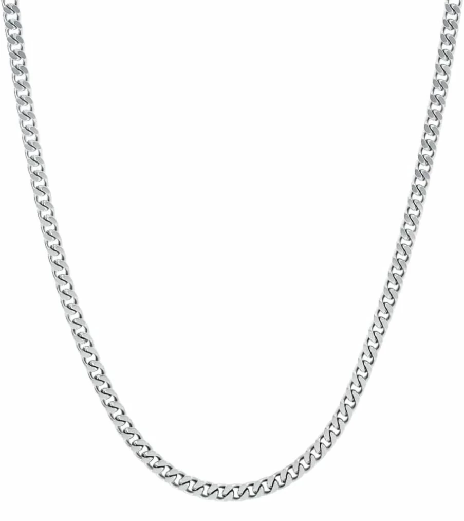 MVMT Men's Stainless Steel 3mm Chain Necklace - Minimalist Fashion Jewelry Accessory for Men