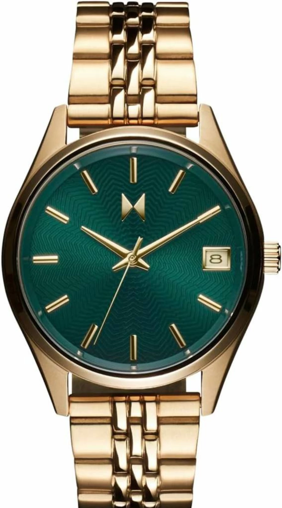 MVMT Women's Minimalist Vintage Watch - 36mm Analog, 5 ATM Water Resistant, Rose Gold Alpine Treasure - Stylish Boyfriend Watch for Everyday Wear