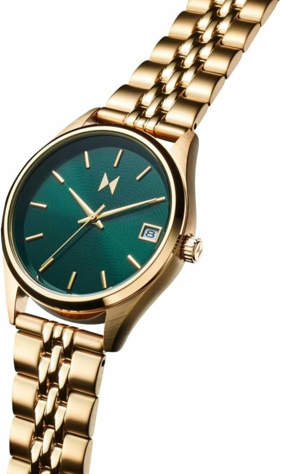 MVMT Women's Minimalist Vintage Watch - 36mm Analog, 5 ATM Water Resistant, Rose Gold Alpine Treasure - Stylish Boyfriend Watch for Everyday Wear