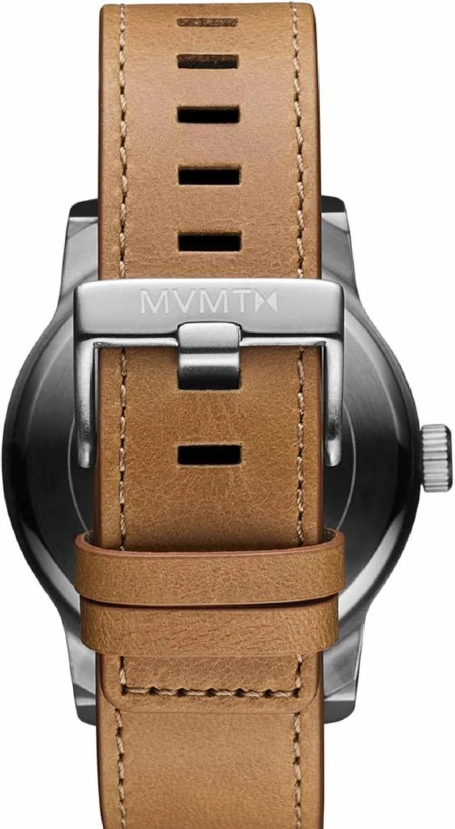 MVMT Classic II Vintage Men's Watch - Minimalist Stainless Steel Wristwatch - 44mm Water Resistant (5 ATM) - Premium Leather & Interchangeable Bands