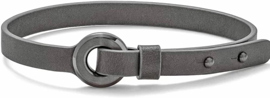 MVMT Men's Circuit Genuine Leather Wrap Bracelet – Stylish Adjustable Wristband