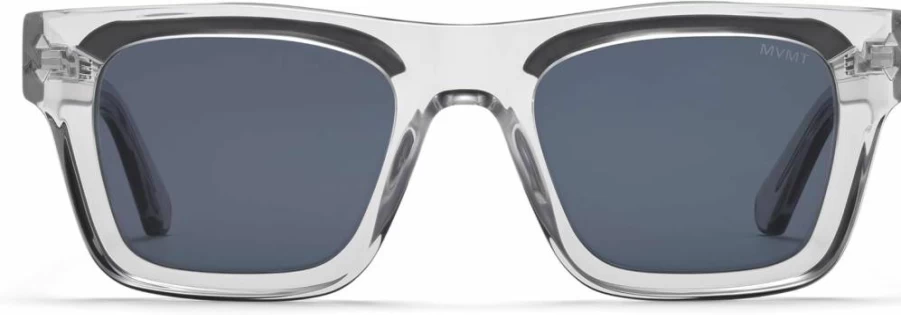 MVMT Vista Square Acetate Sunglasses with Polarized Smudge-Proof Lenses – Water-Resistant