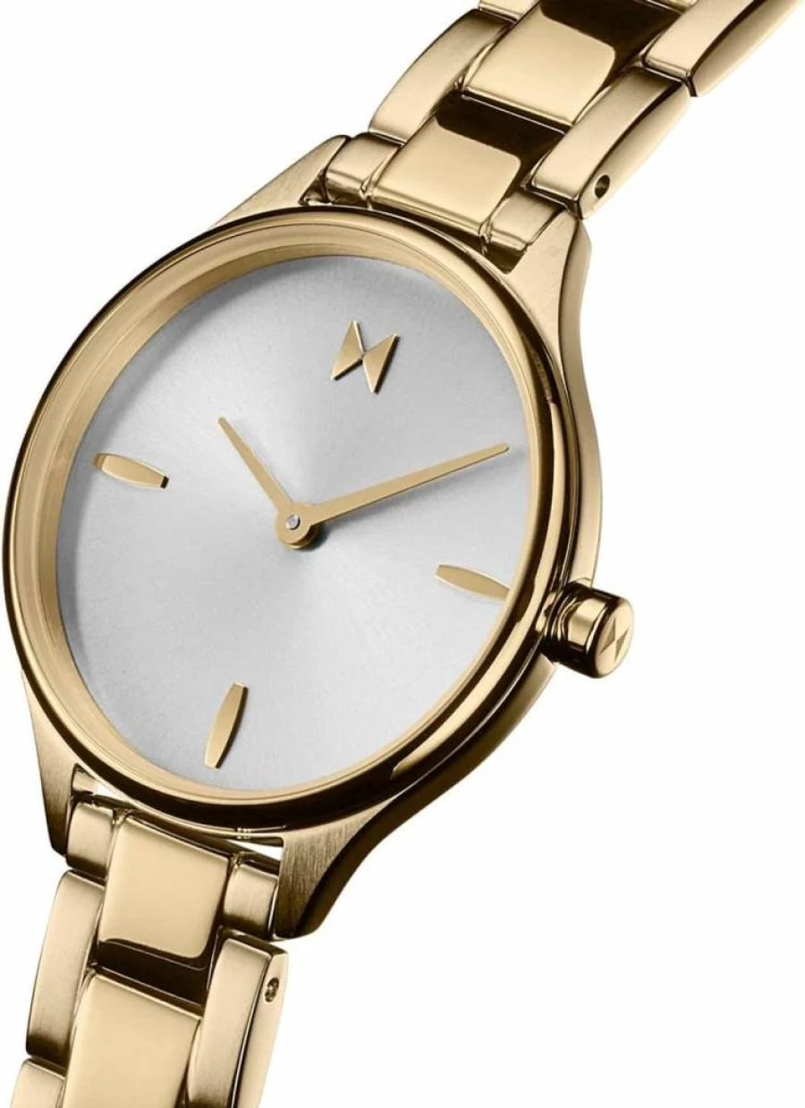 MVMT Reina Women's Japanese Quartz Watch - 30mm Analog Wristwatch with Interchangeable Bands, 5ATM Water Resistant, Classic Bangle Design