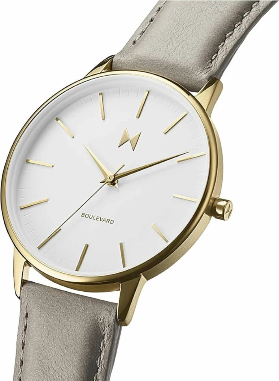 MVMT Women's Topanga Grey Analog Watch 38mm Boulevard Collection