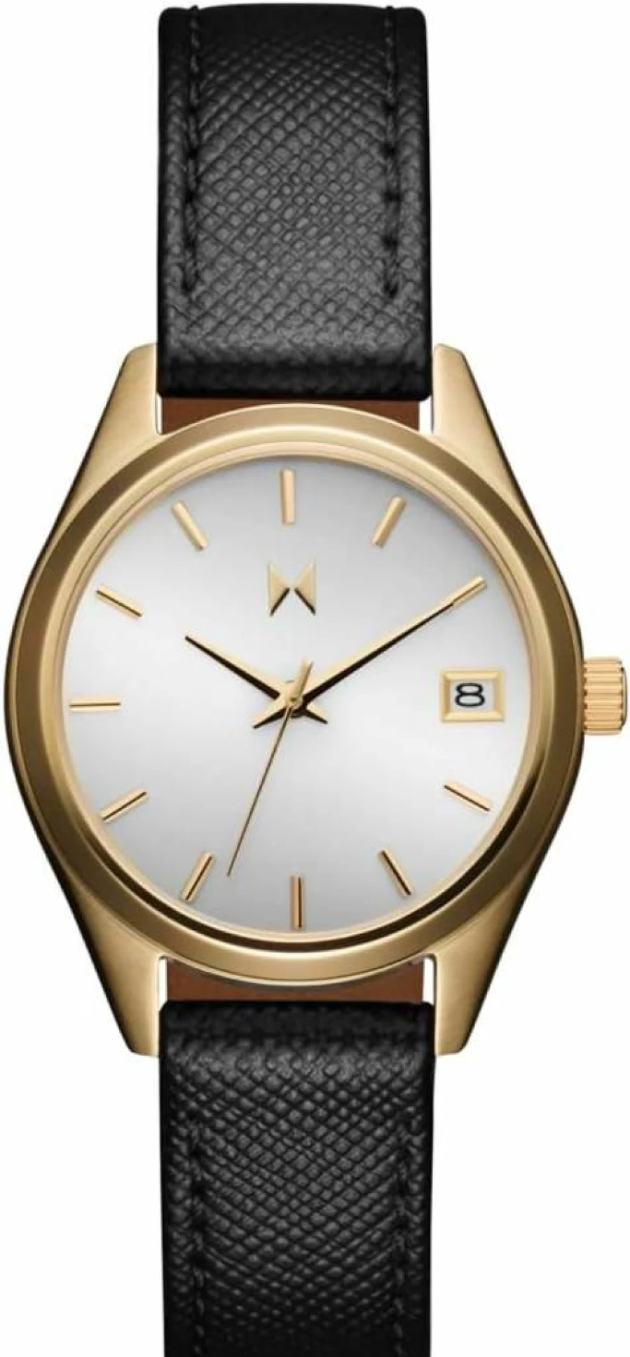 MVMT Women's Rise II Mini 30mm Quartz Watch with Calfskin Strap - Water Resistant 50M, Minimalist Vintage Design