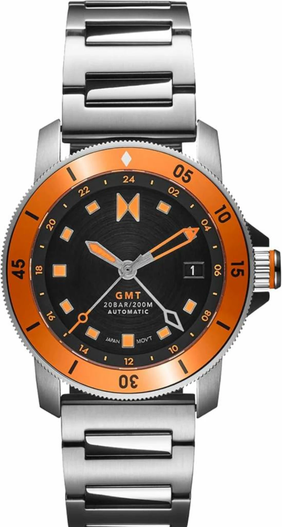 MVMT Men's Automatic Dive Watch - Cali Diver Sport Watch 100m Water Resistant ISO Certified