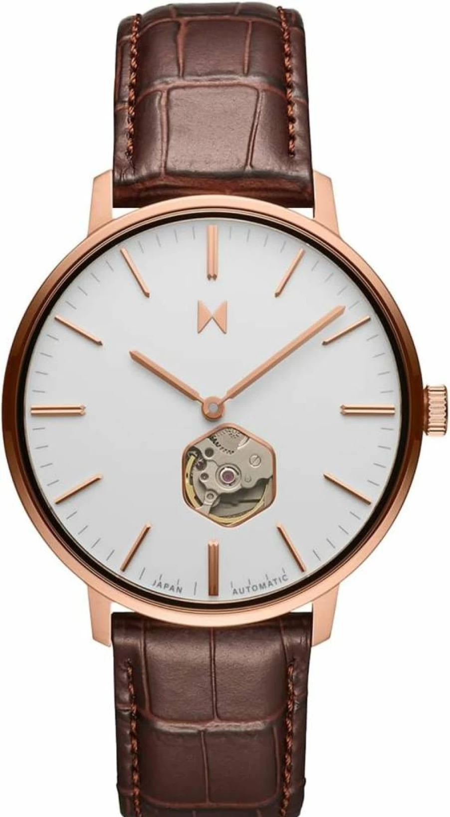 MVMT Legacy Slim Automatic Watch for Men – Premium Stainless Steel Timepiece