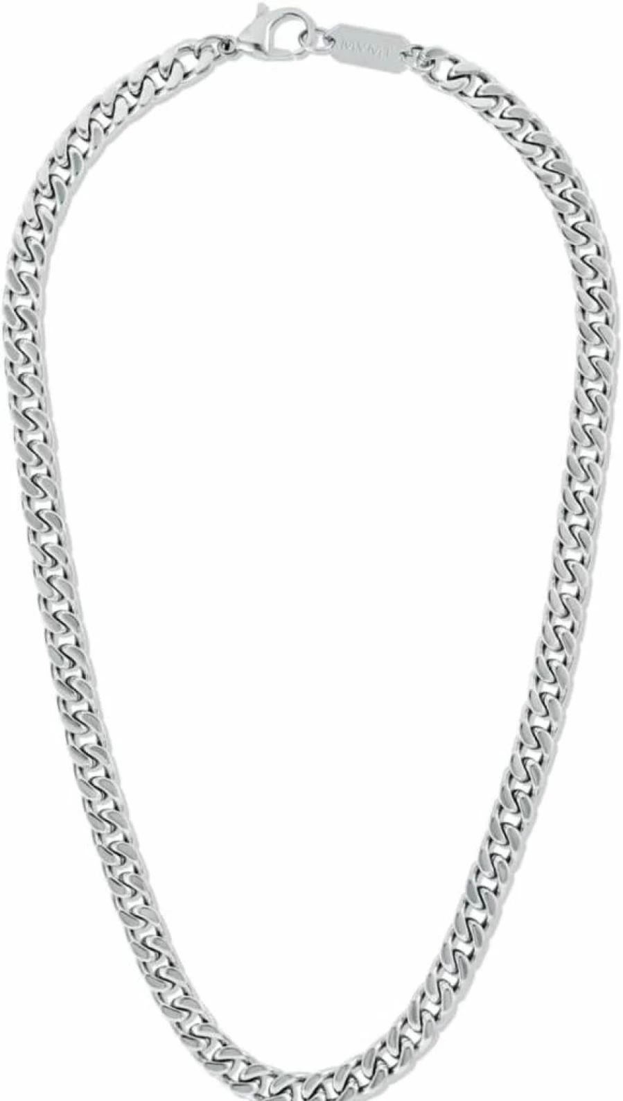 MVMT Men's Stainless Steel 7mm Chain Necklace - Modern Minimalist Jewelry for Men