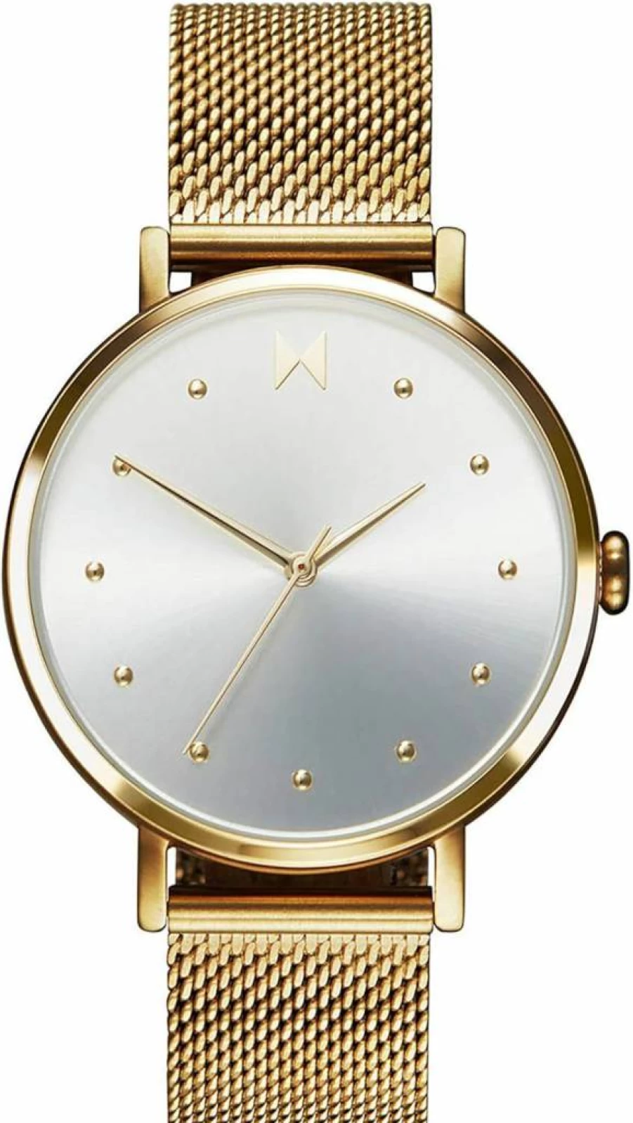 MVMT Women's Dot Minimalist Watch - 36mm Stainless Steel Mesh Band, Analog Wristwatch