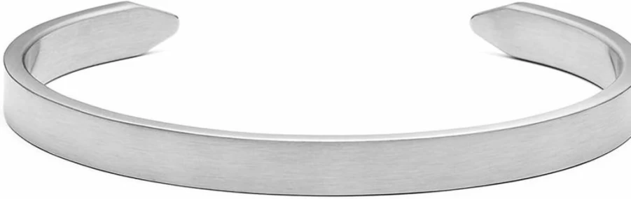 MVMT Men's Minimalist Stainless Steel Cuff Bracelet for Men - Sleek & Modern Design